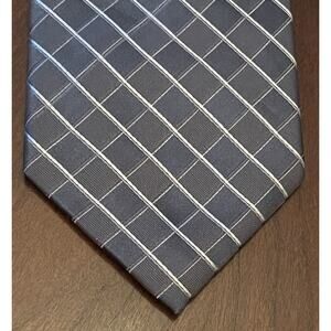 Forsyth Gray Hand Made 100% Polyester Men’s Neck Tie Made In China